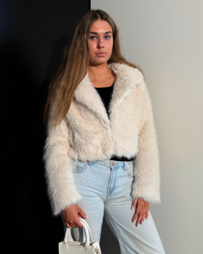 Naiste hele kunstkarunahast kasukas