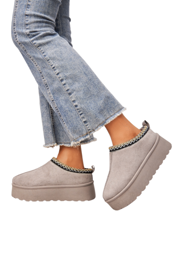 Naiste UGG-stiilis hallid saapad