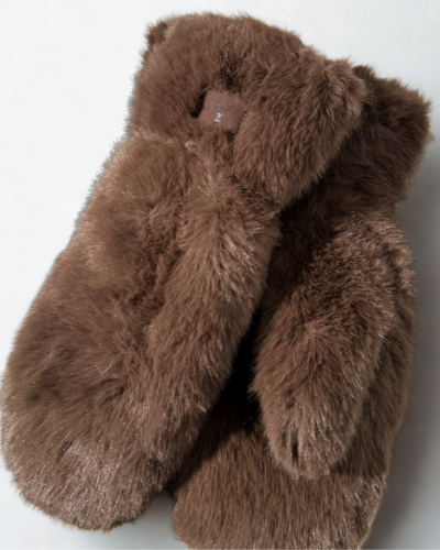 Naiste pruunid soojad labakindad