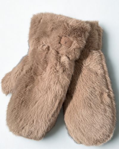 Naiste taupe toonis soojad labakindad