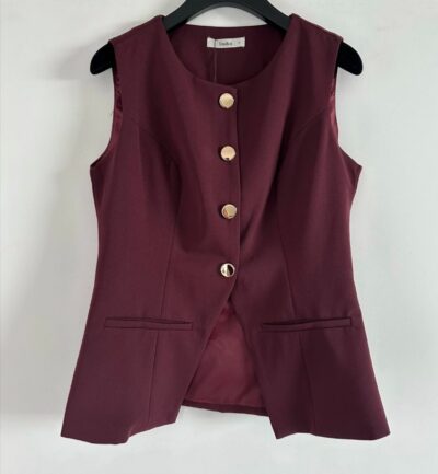 Punane elegantne vest