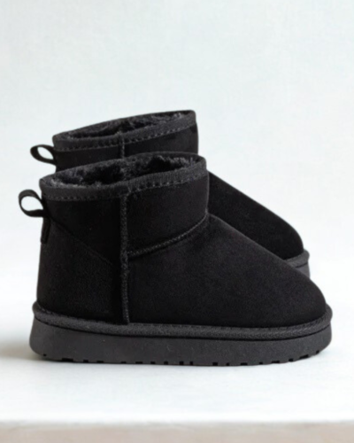 Laste mustad UGG-stiilis jalanõud